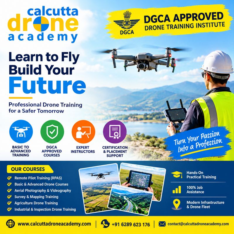 Choose a DGCA Approved Drone Training Institute in India